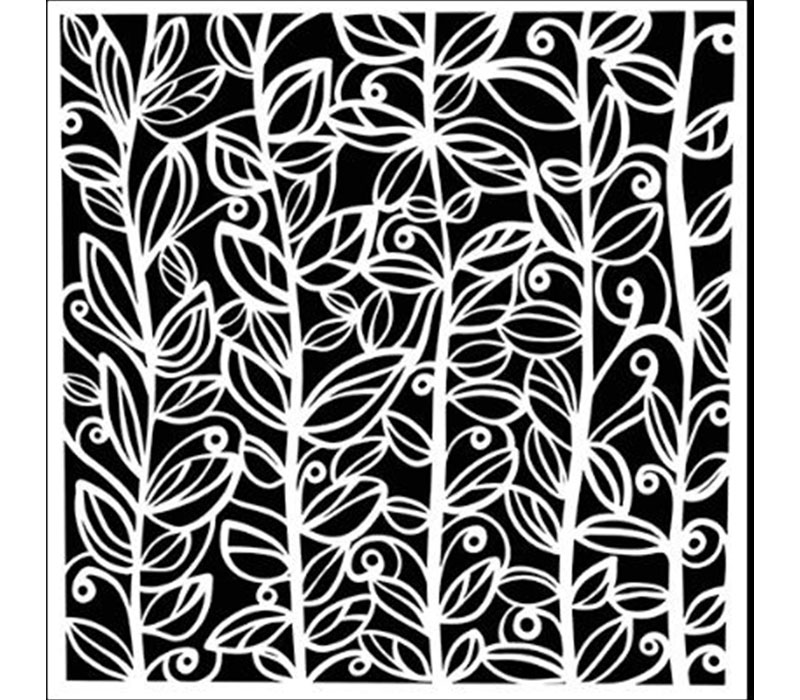 The Crafters Workshop Leafy Vines Stencil