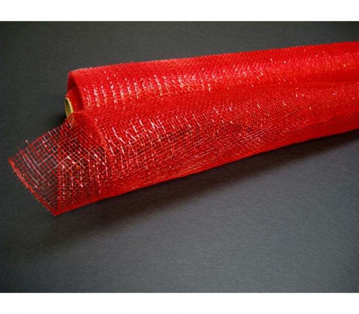 Red Metallic Mesh