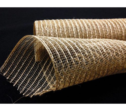 Natural Burlap Deco Mesh