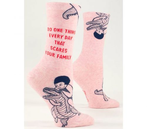 BlueQ Scares Your Family Ankle Socks - Women