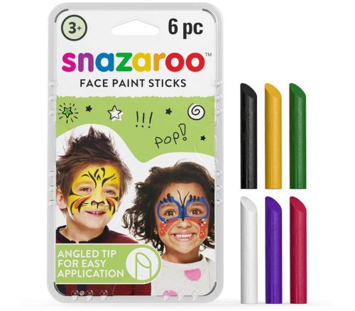 Snazaroo Face Paint Sticks Set - 6 Piece - Basic