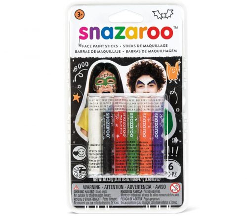 Snazaroo Face Paint Sticks Set - 6 Piece - Halloween