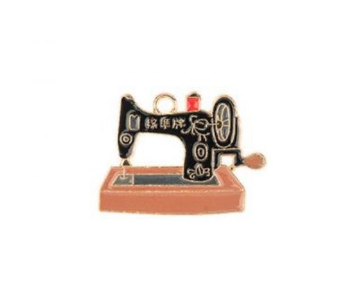 Sweet and Petite Sewing Machine Charm - 4 Charms