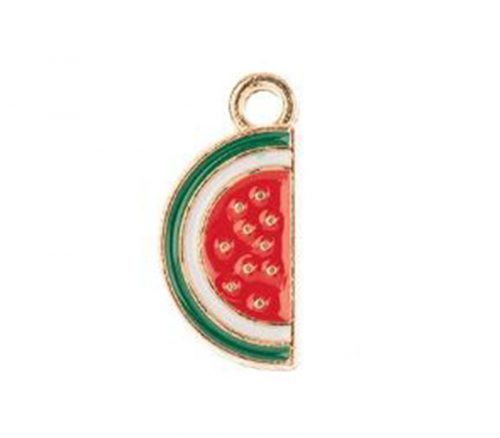 Sweet and Petite Mini Watermelon Charm - 10 Piece