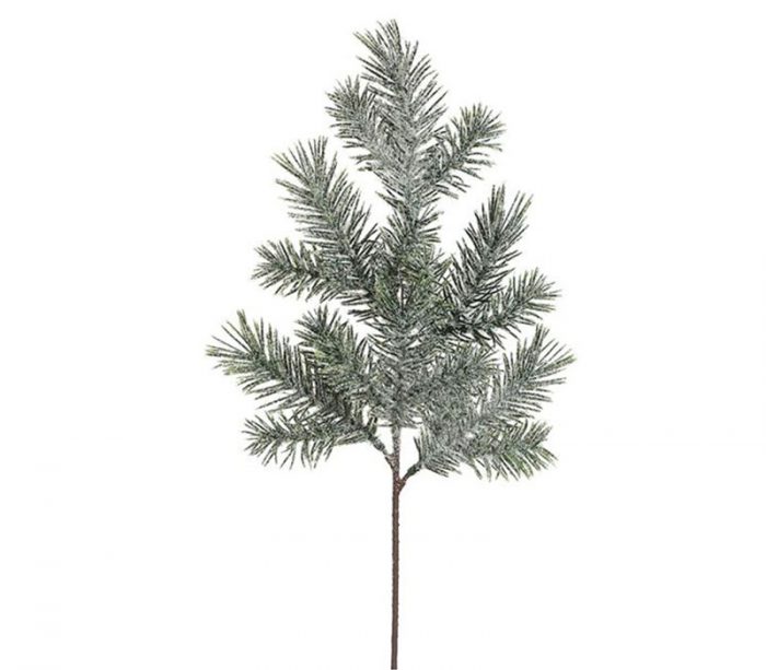 Iced Pine Spray - 16-inch