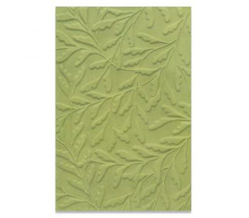 Sizzix 3-D Textured Impressions Embossing Folder - Delicate Leaves