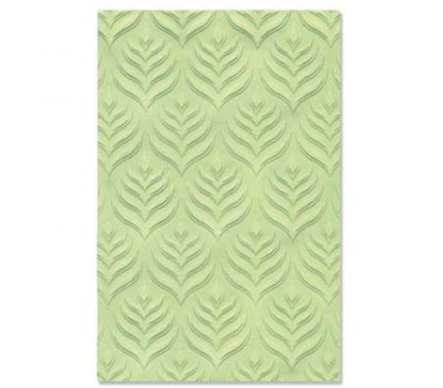 Sizzix 3-D Textured Impressions Embossing Folder - Palm Repeat