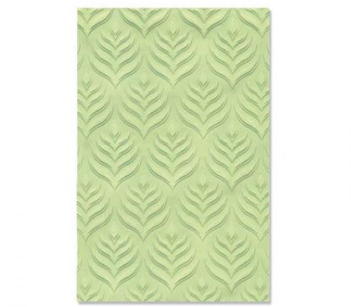 Sizzix 3-D Textured Impressions Embossing Folder - Palm Repeat