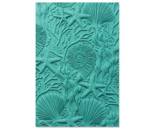 Sizzix 3-D Textured Impressions Embossing Folder - Under The Sea