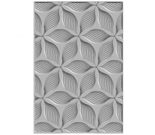 Sizzix 3-D Textured Impressions Embossing Folder - Defined Petals