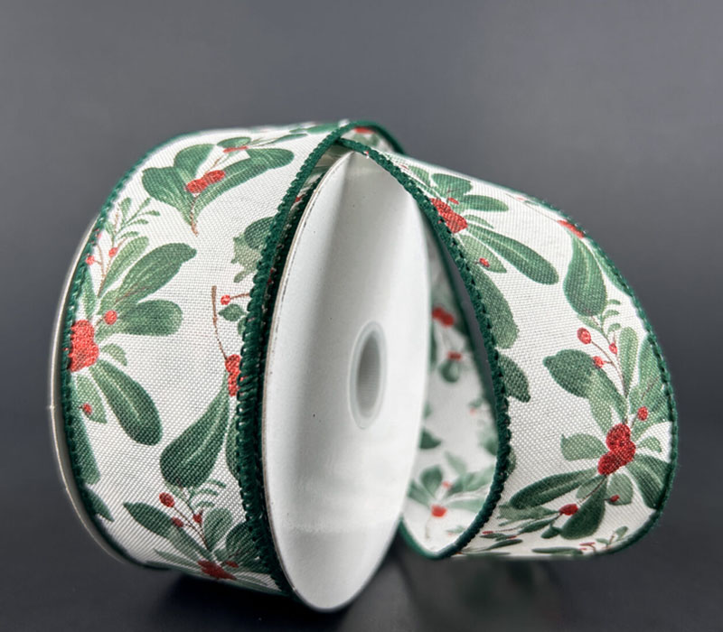 Mistletoe Ribbon - 1.5-inch