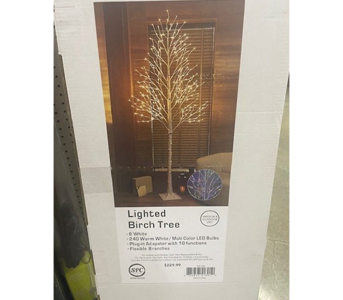 Lighted Birch Tree - 8-foot - Image 2