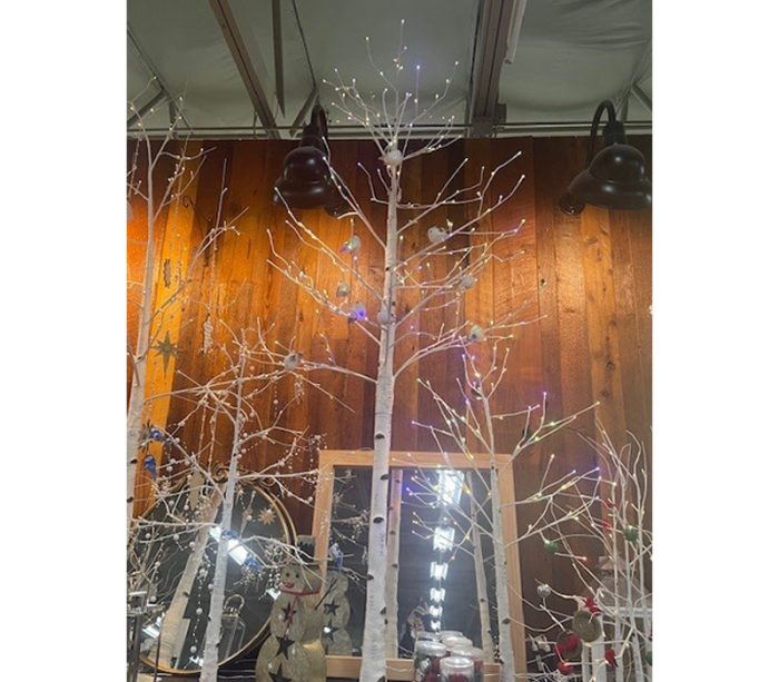 Lighted Birch Tree - 8-foot