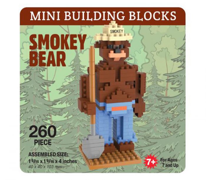 The Mini Block Building Blocks - Smokey the Bear