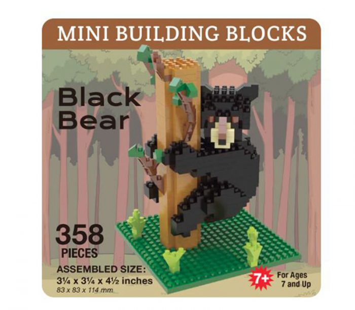 The Mini Block Building Blocks - Black Bear Cub