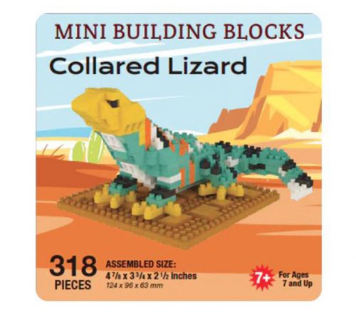 The Mini Block Building Blocks - Collared Lizard