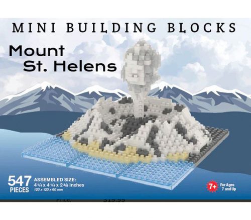 The Mini Block Building Blocks - Mount St Helens