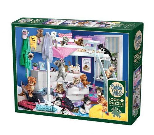 Outset Kitten Slumber Party Puzzle - 1000 Piece