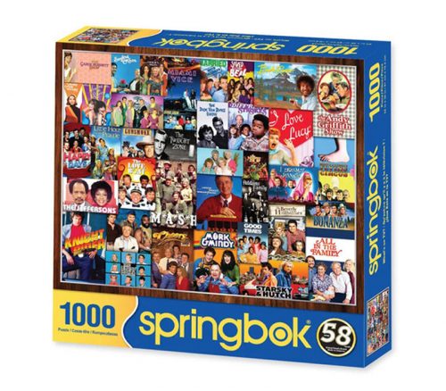 Springbok Whats on TV Puzzle - 1000 Piece