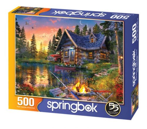 Springbok Sun Kissed Cabin Puzzle - 500 Piece