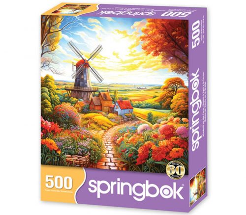 Springbok Windmill on the Farm Puzzle - 500 Piece