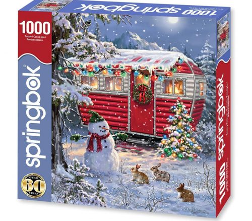 Springbok Snowy Retreat Puzzle - 1000 Piece