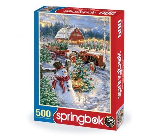 Springbok Christmas Tree Farm Puzzle - 500 Piece