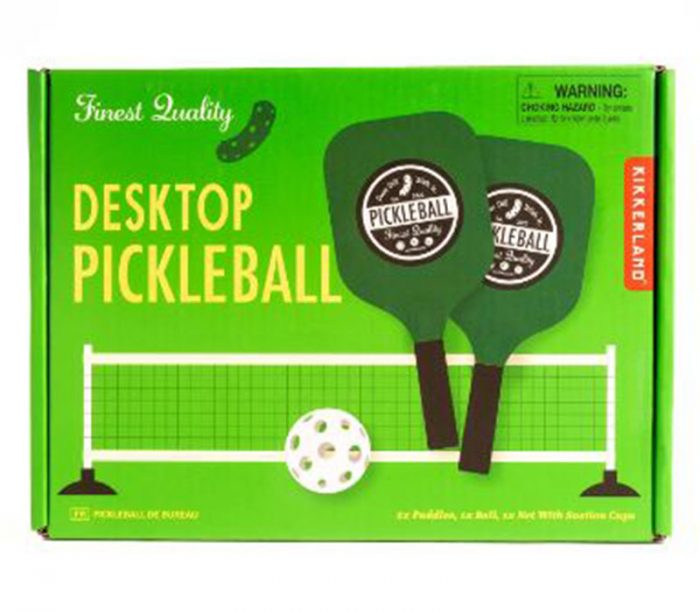 Kikkerland Desktop Pickleball