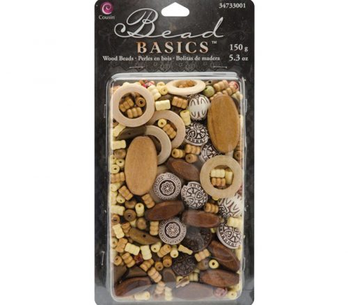 CousinDIY Jewelry Basics Wood Beads Set 1