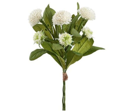 White Dahlia Bundle - 17-inch