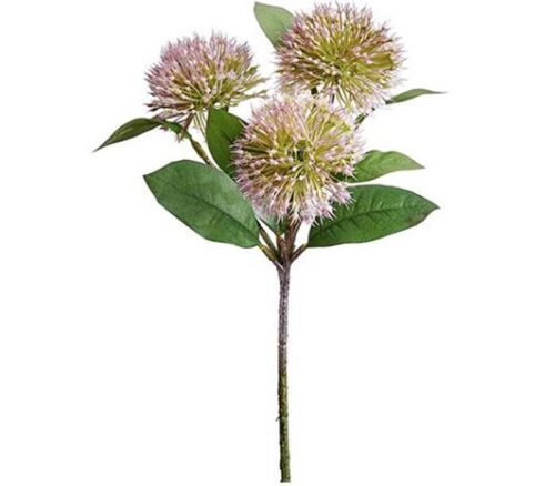 Lavender Chinese Sweet Gum Blossom Spray - 15-inch