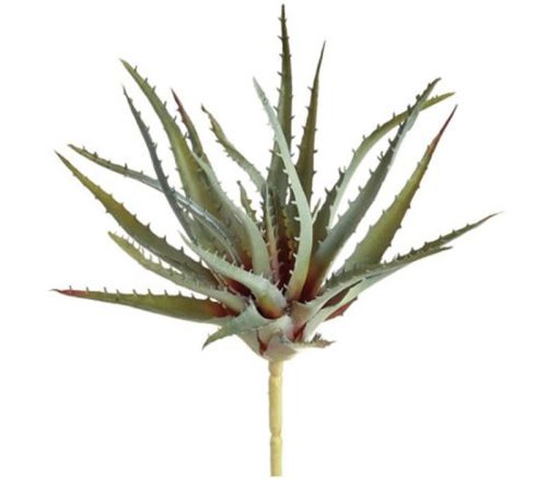 Green Gray Real Touch Aloe Pick - 10-inch