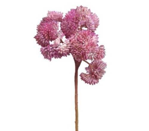 Two Tone Orchid Soft Sedum Pick - 8-inch