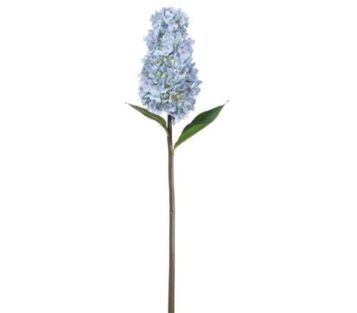 Delphinium Blue Cone Hydrangea Spray - 32.5-inch