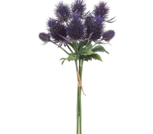 Purple Thistle Bundle - 3 Stem - 12-inch