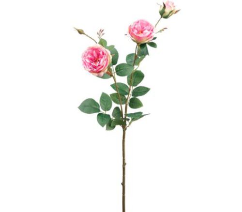 Pink Rose Spray - 3 Stem - 25.5-inch