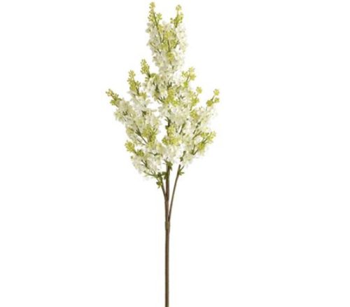 Cream Lilac Spray - 30-inch