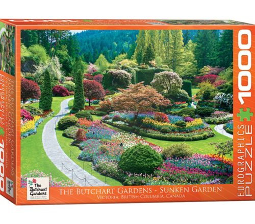 Eurographics The Butchart Gardens Sunken Garden Puzzle - 1000 Piece