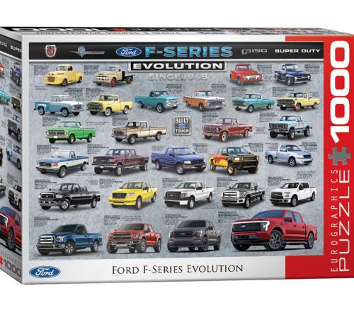 Eurographics Ford F-Series Evolution Puzzle - 1000 Piece