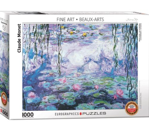 Eurographics Water Lilies Claude Monet Puzzle - 1000 Piece