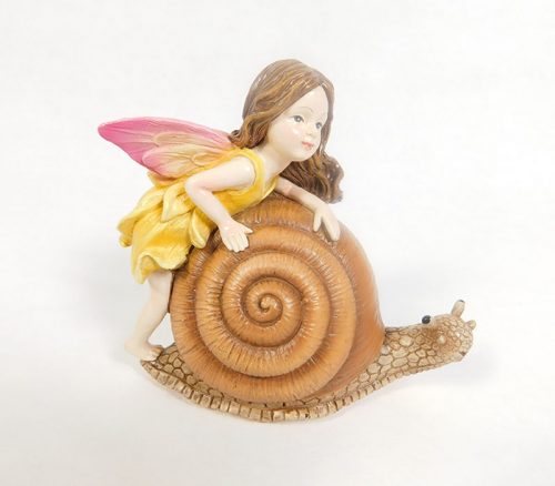 Fairy Sitting on a Snail