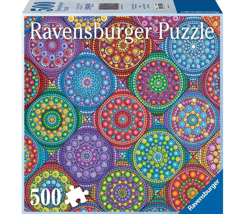 Ravensburger Color Your World Series Magnificent Mandalas Puzzle - 500 Piece