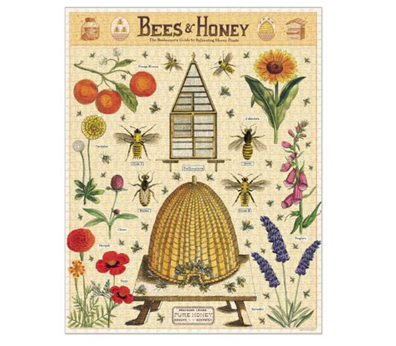 Puzzle - Vintage Bees and Honey 1000 Piece