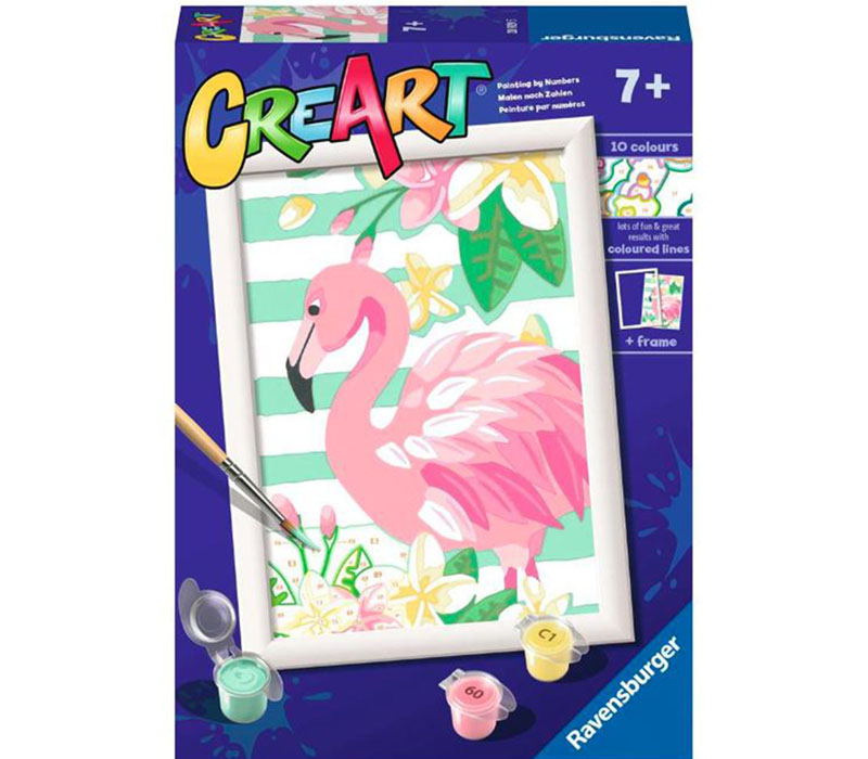 Ravensburger Think Pink CreArt Paint by Number Kit