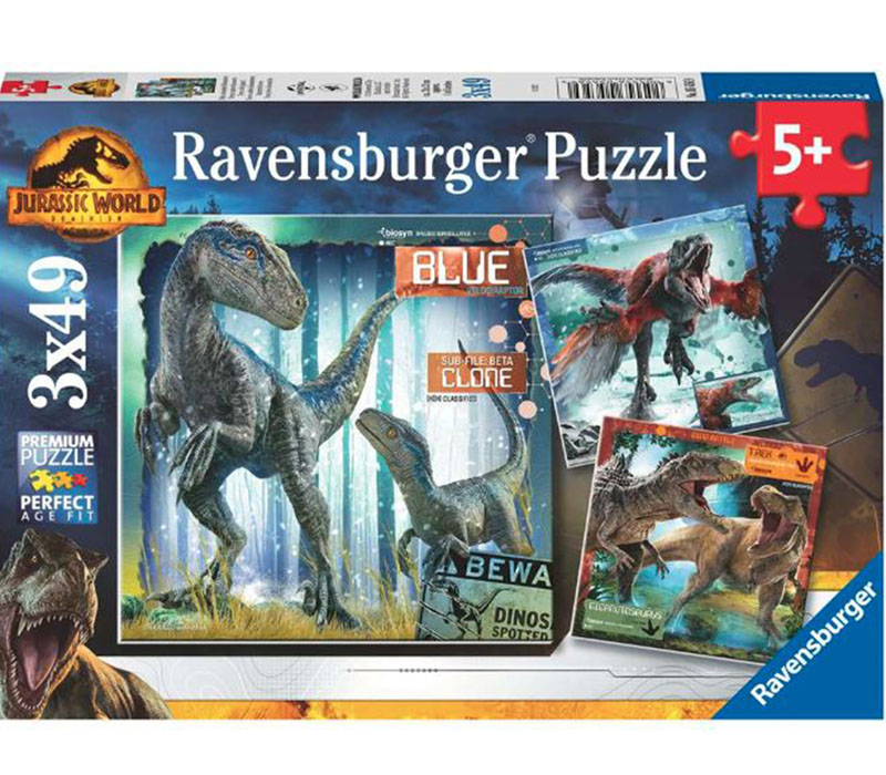 Ravensburger Jurassic World Dominion Puzzle Set - 3 Puzzles