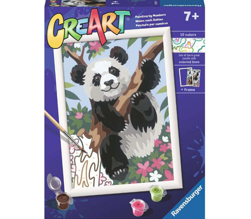 Ravensburger Playful Panda CreArt Painting Number