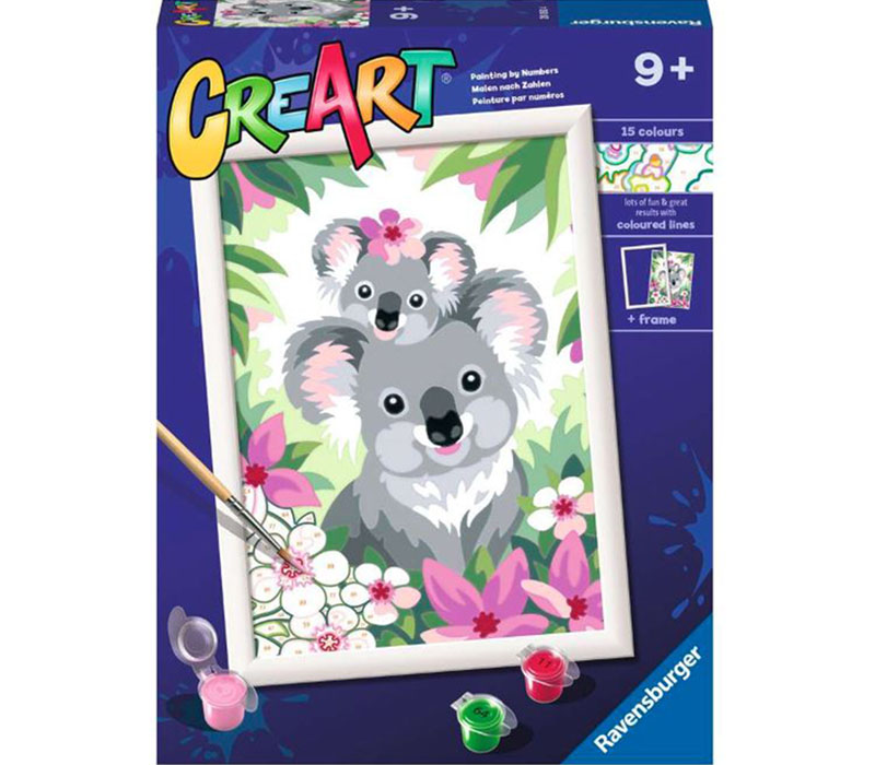 Ravensburger Koala Cuties CreArt Painting Number