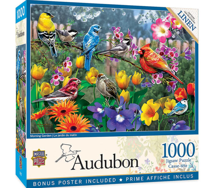 Puzzle - Audubon Morning Garden - 1000 Piece