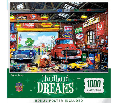 Puzzle - Childhood Dreams Waynes Garage - 1000 Piece