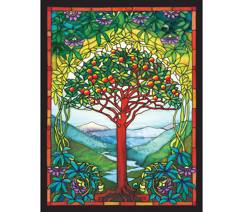 Tree of Life Stained Glass Puzzle - 275 Piece